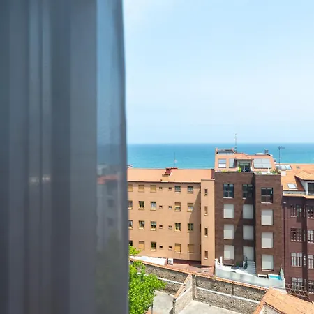 Lägenhet La Ciudadela De Playa Y Centro Gijón